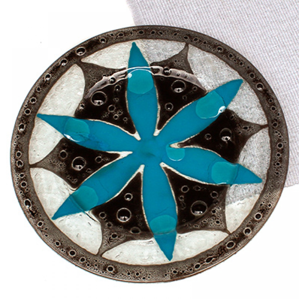 Plato circular estrella