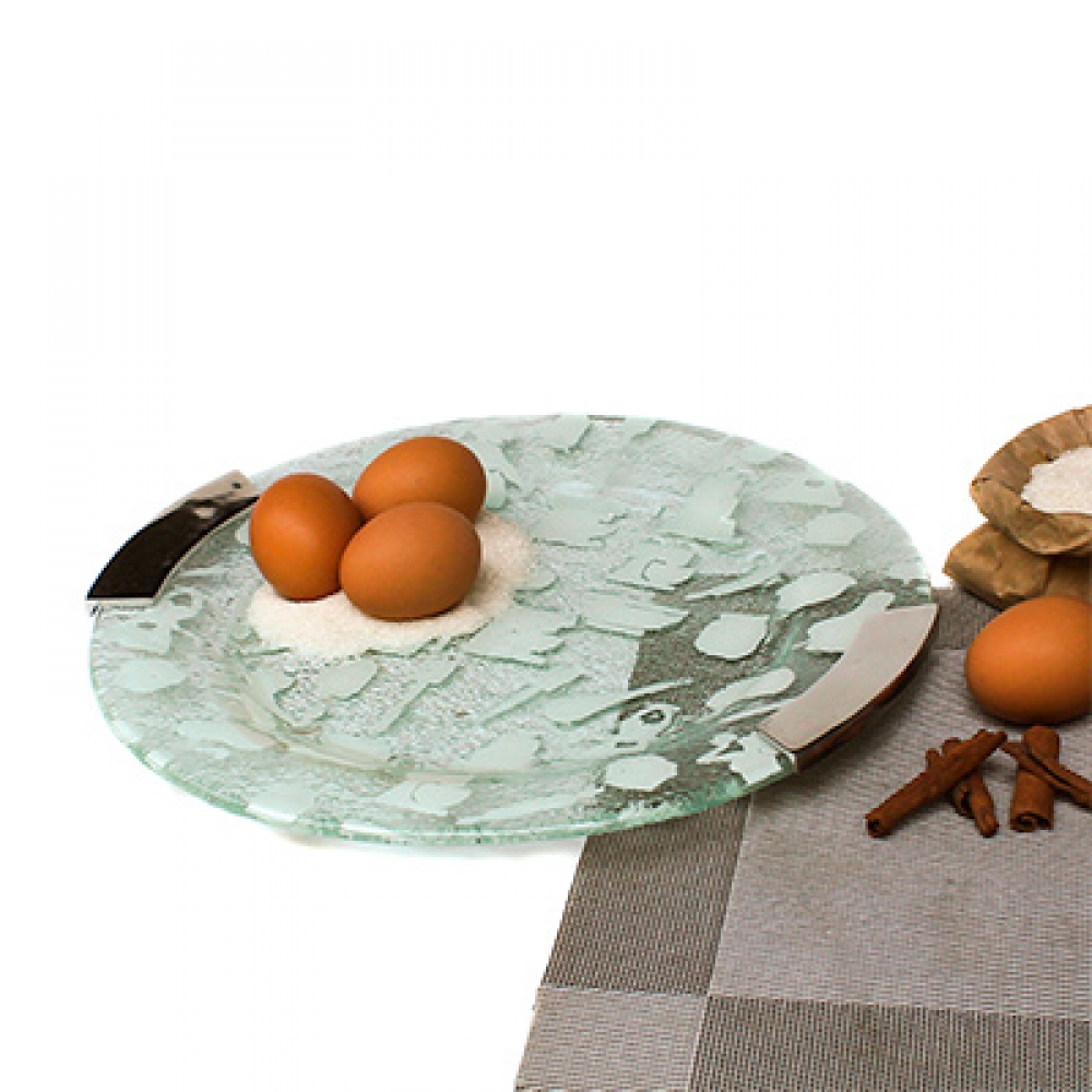 Plato circular repostero