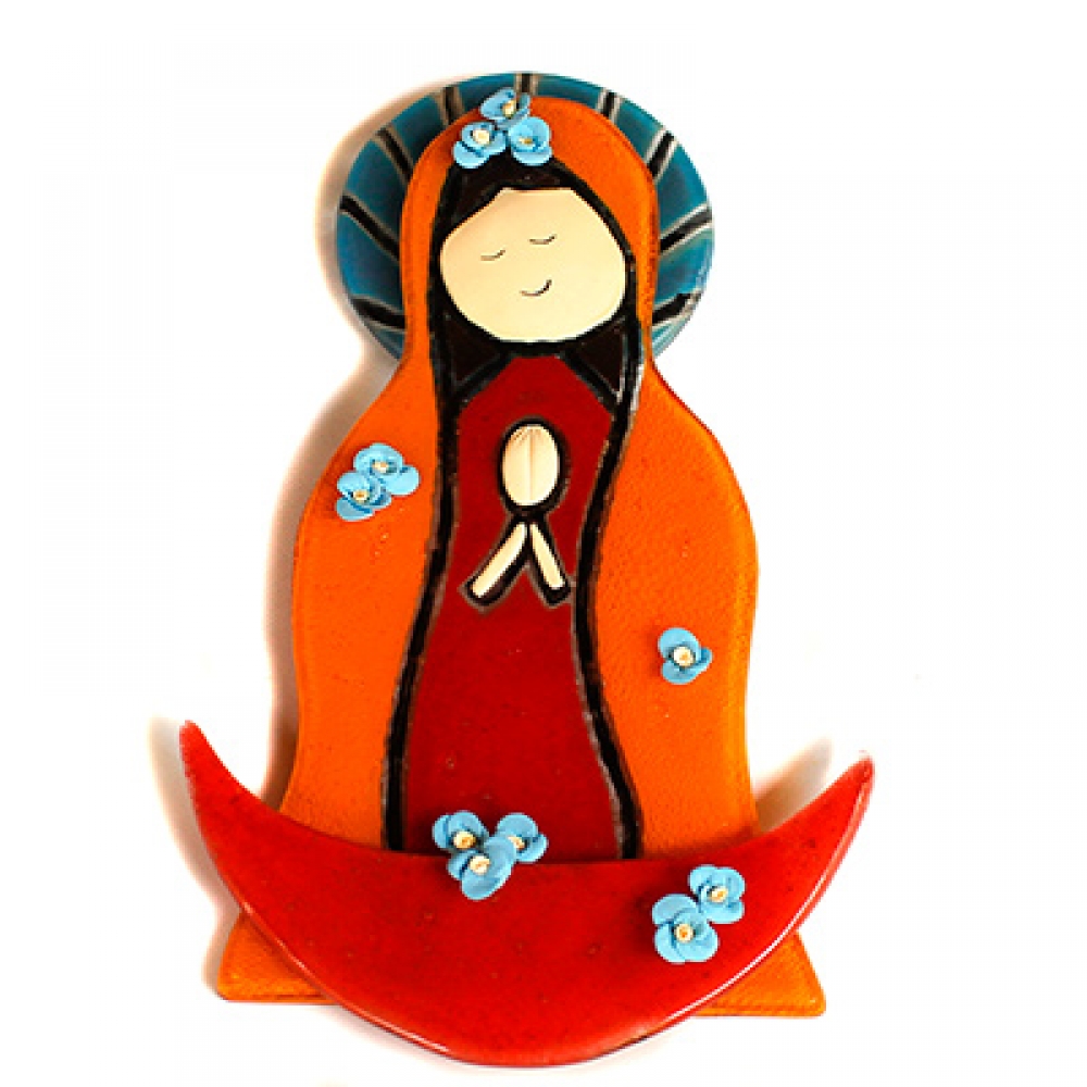 Virgen para colgar