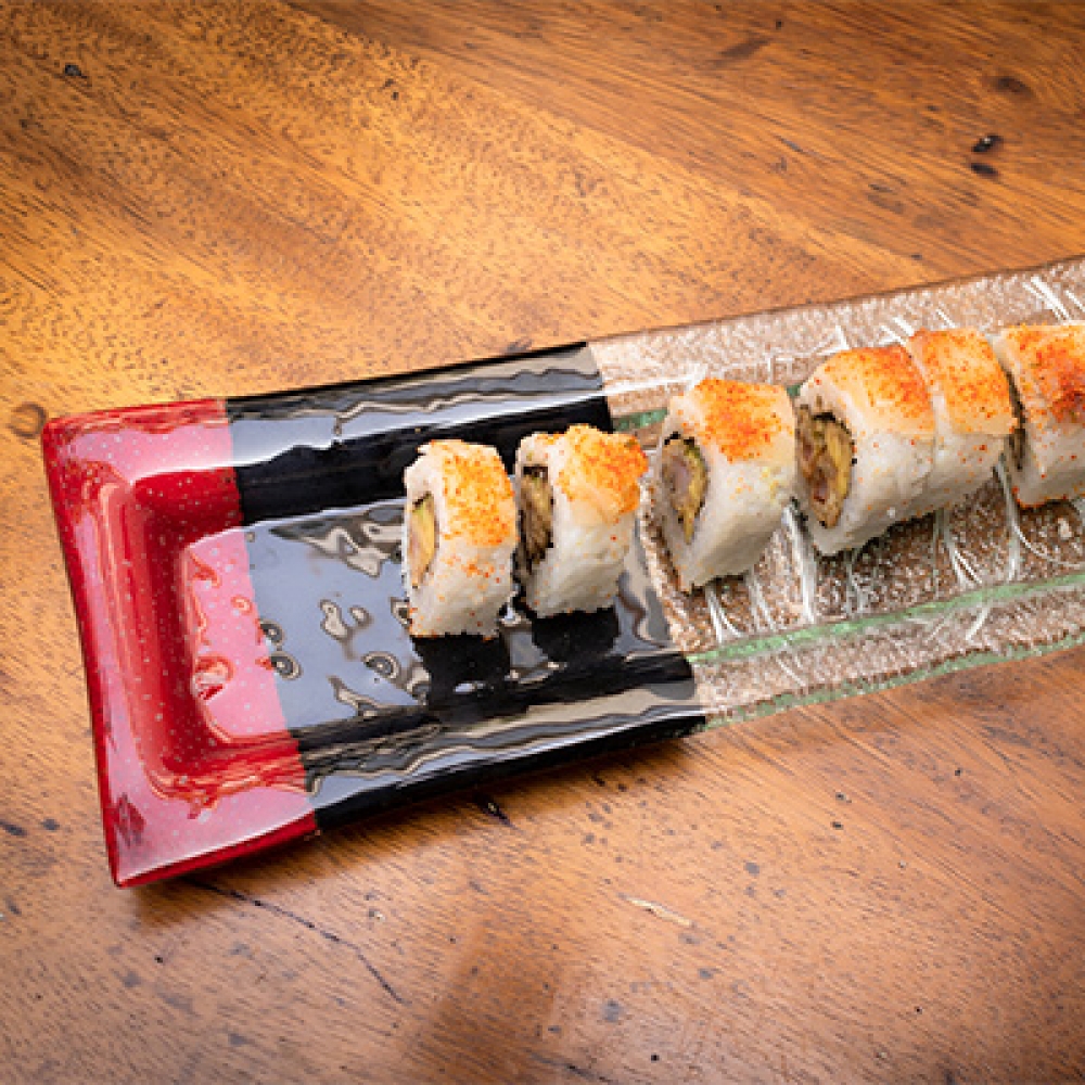 Fuente rectangular sushi