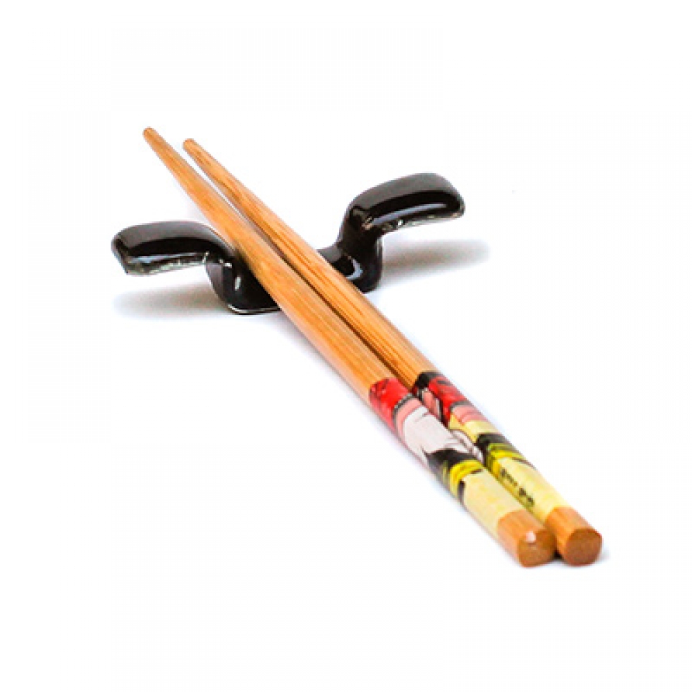 Apoya palitos negro sushi