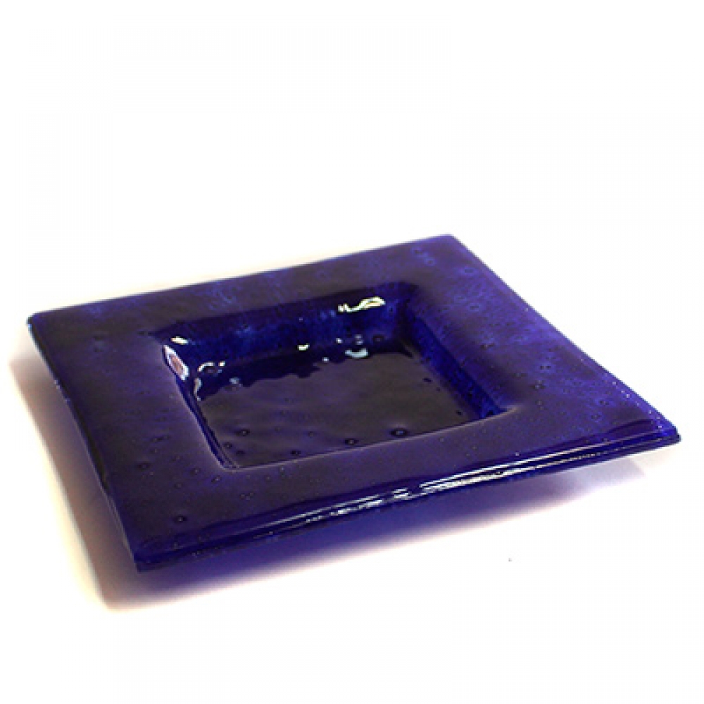 Plato para el pan azul