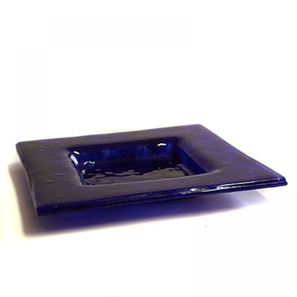 Plato para el pan azul