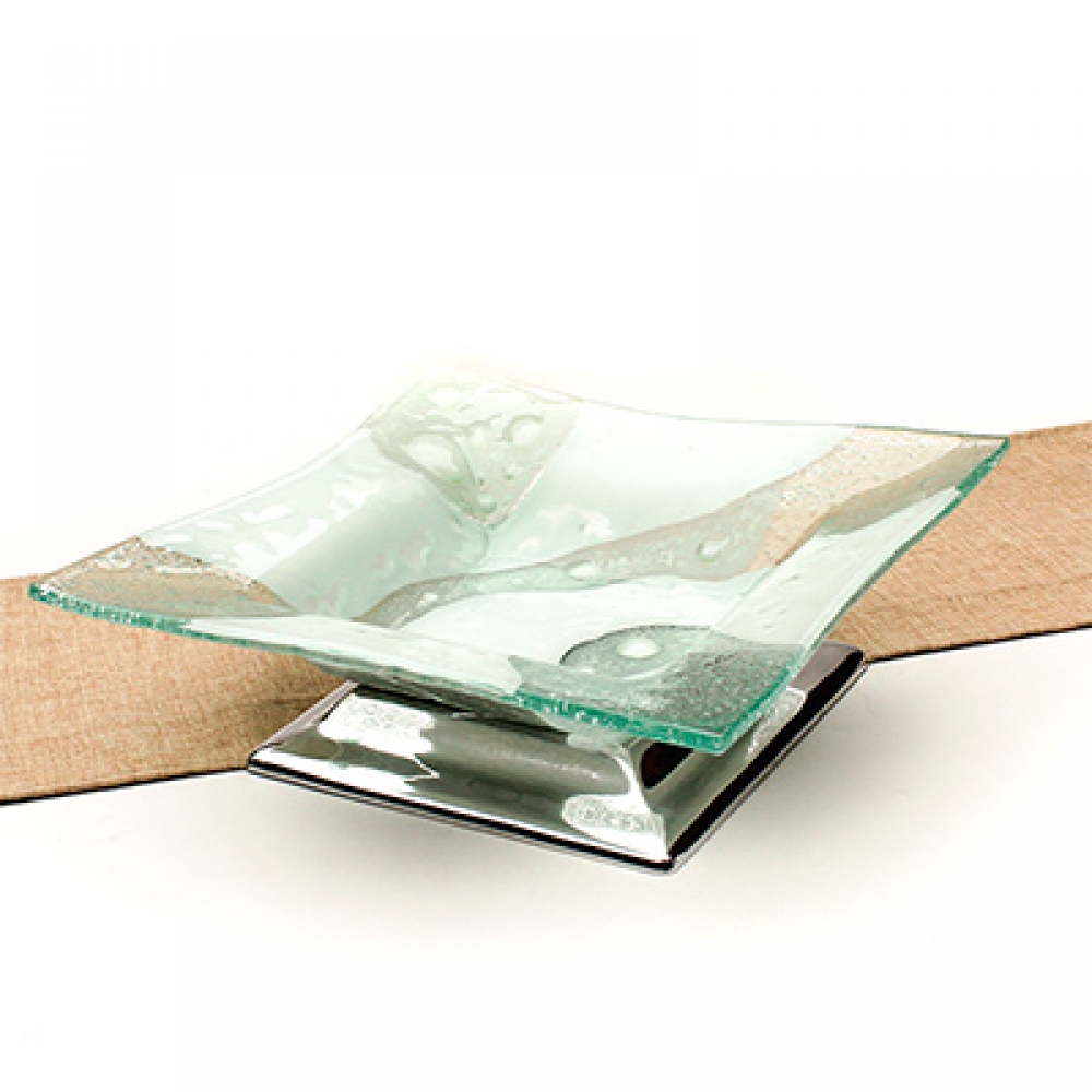 Centro de mesa block blanco