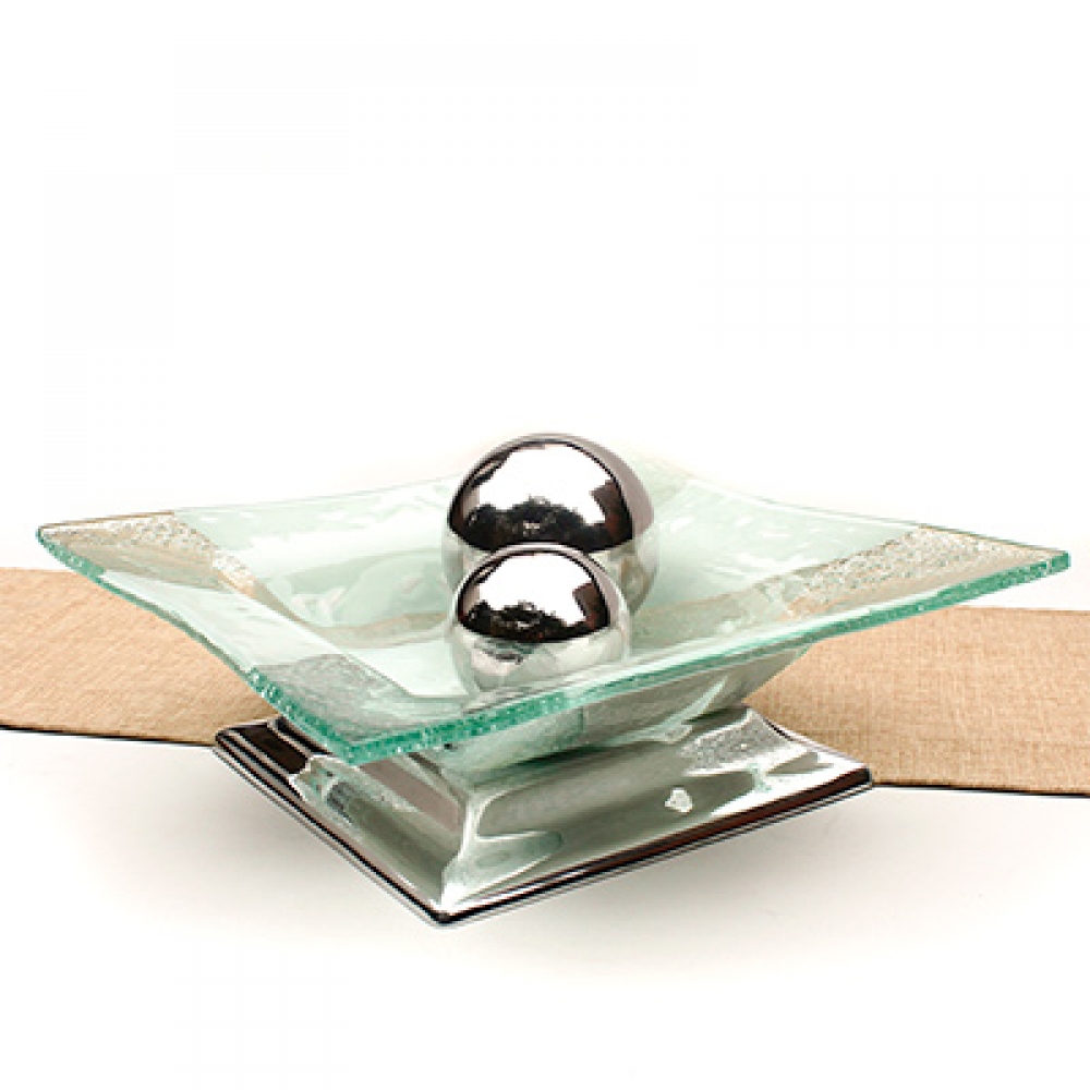 Centro de mesa block blanco