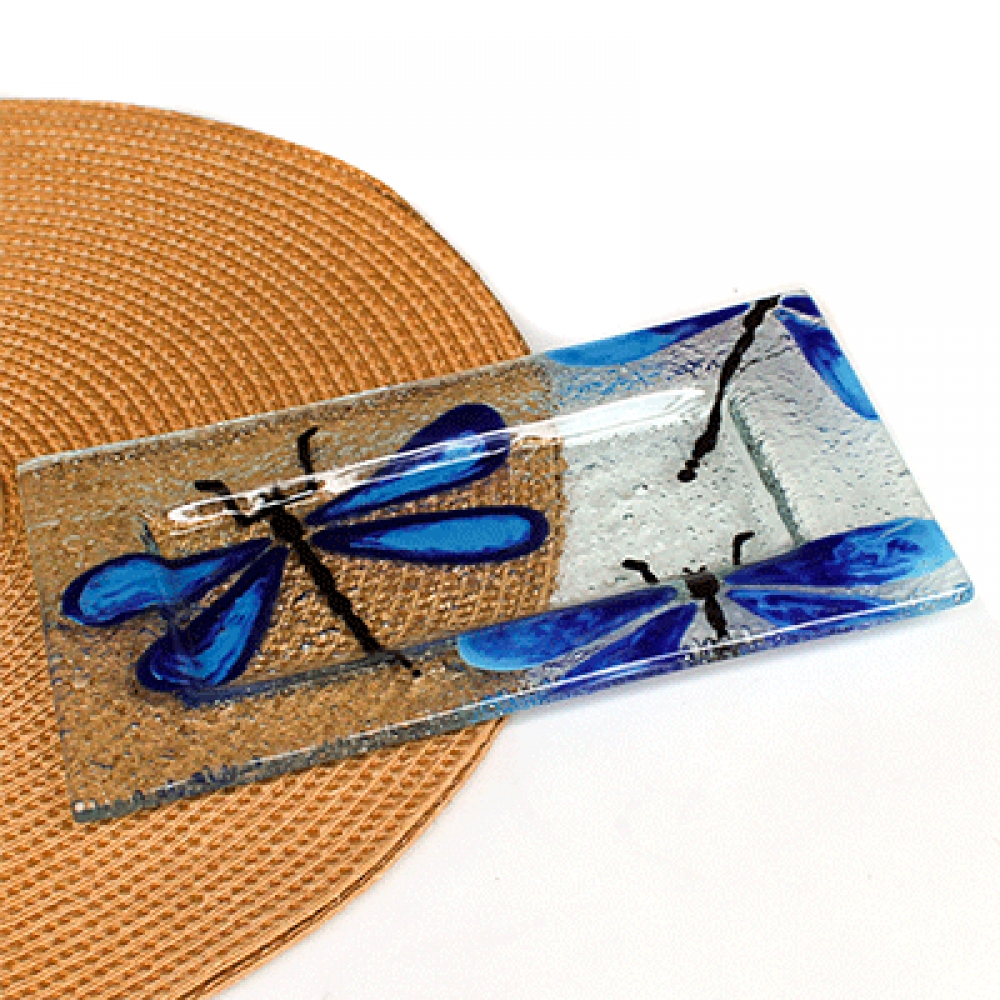 Fuente kappa libelula azul