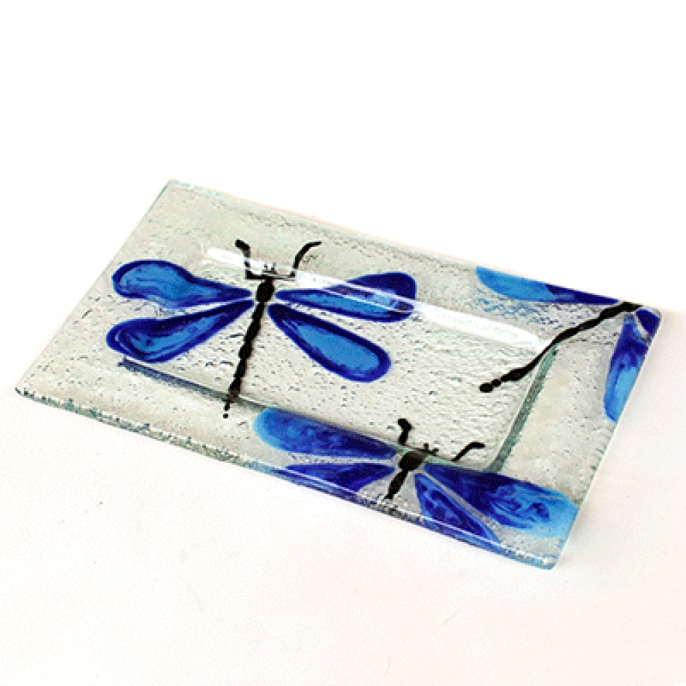 Fuente kappa libelula azul