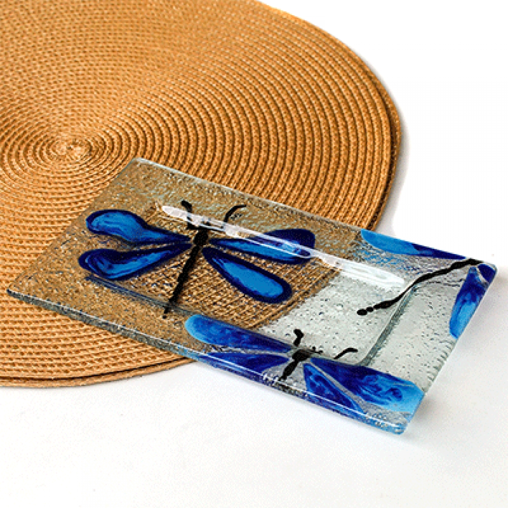 Fuente kappa libelula azul