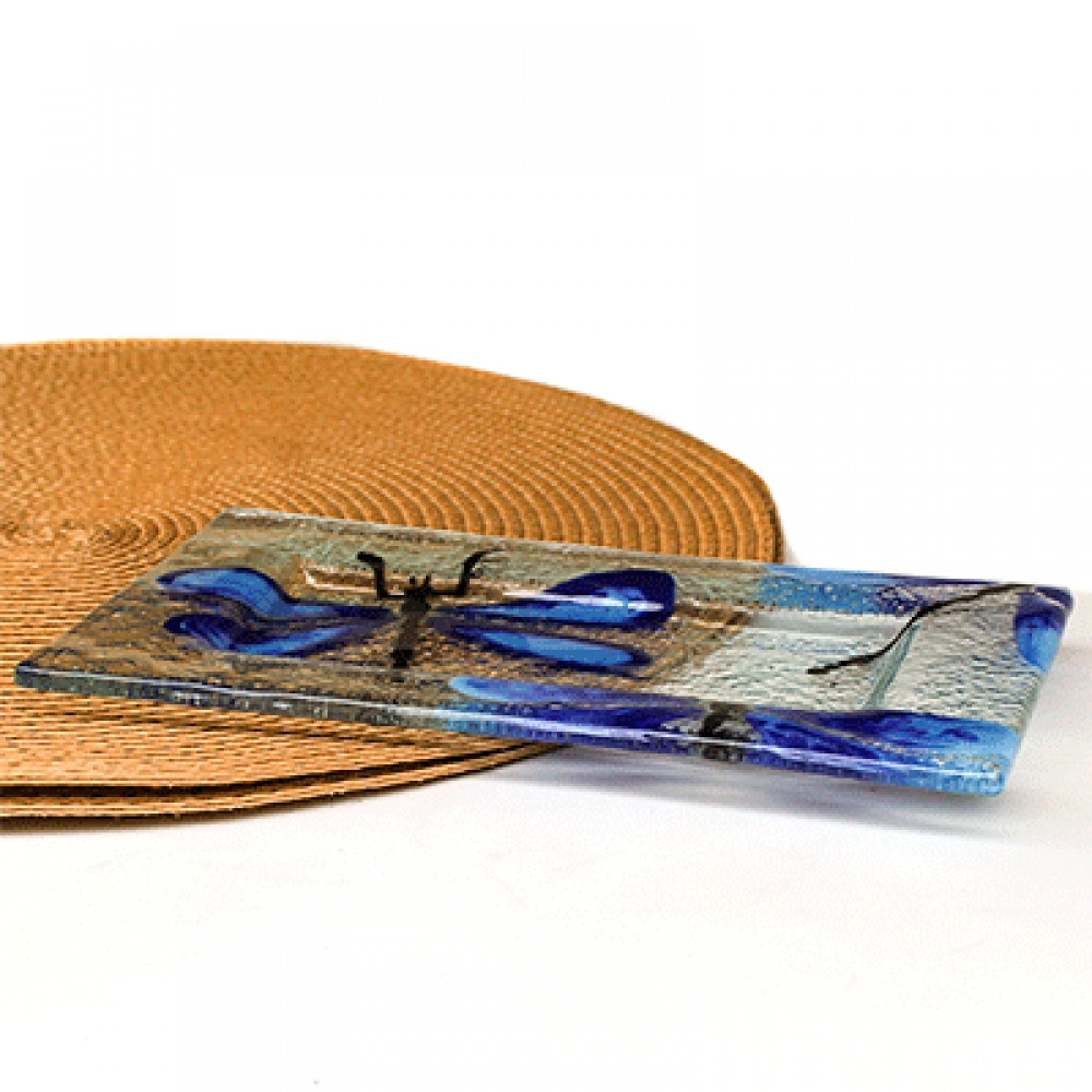 Fuente kappa libelula azul