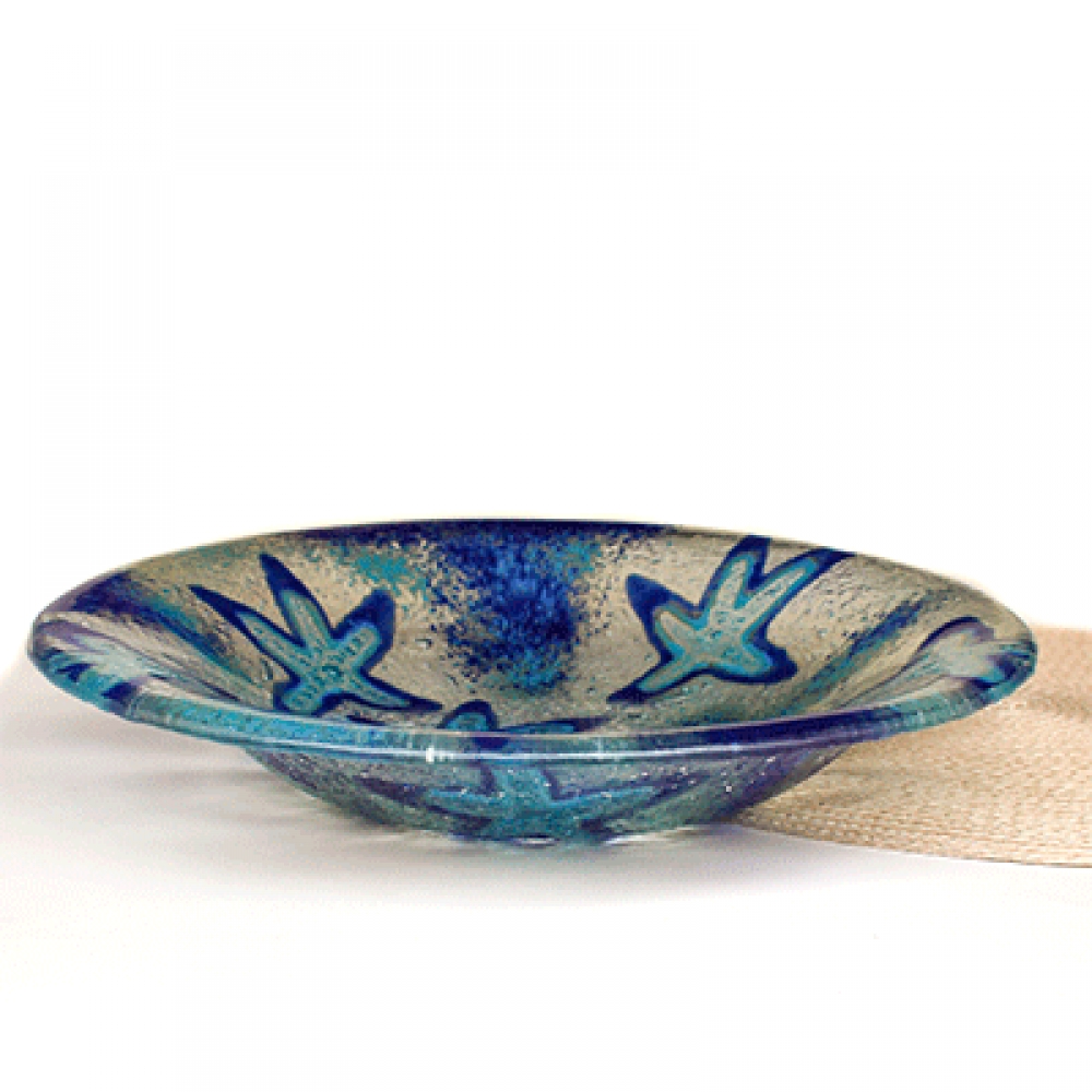 Ensaladera umanku estrella de mar azul