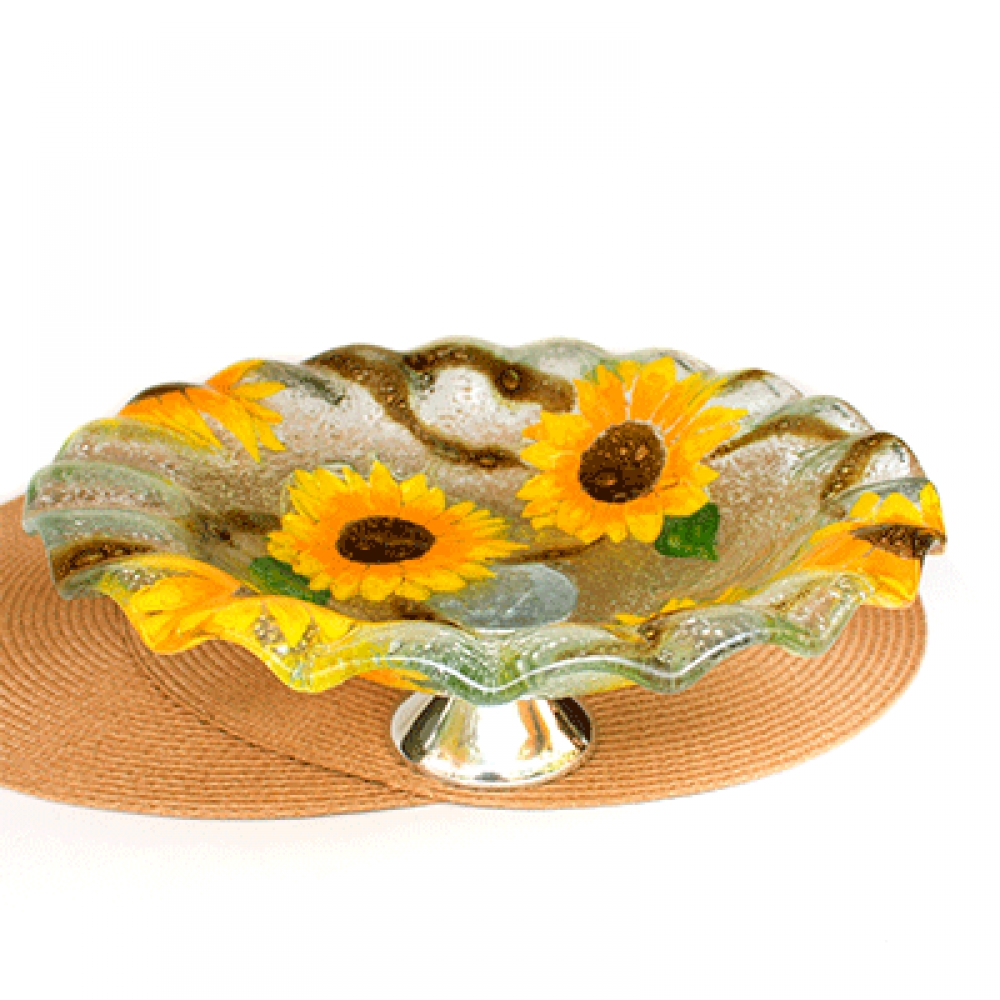 Centro de mesa pye girasoles