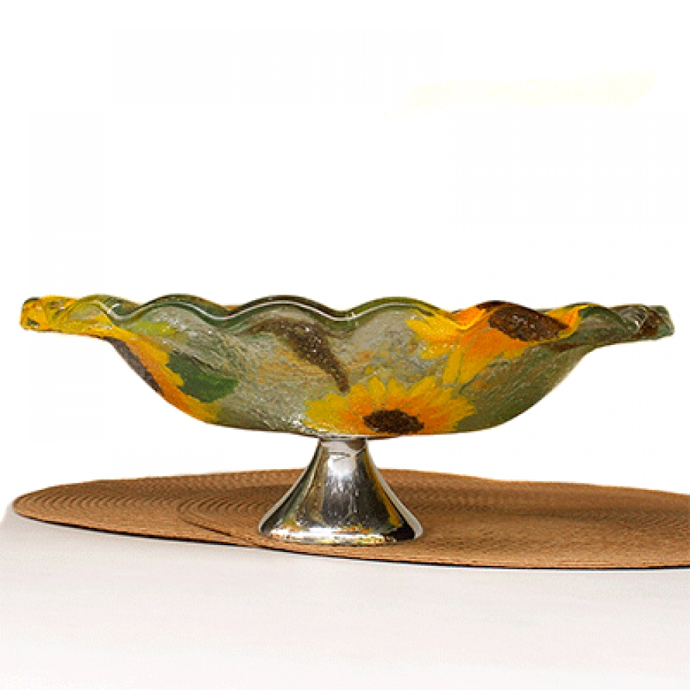 Centro de mesa pye girasoles