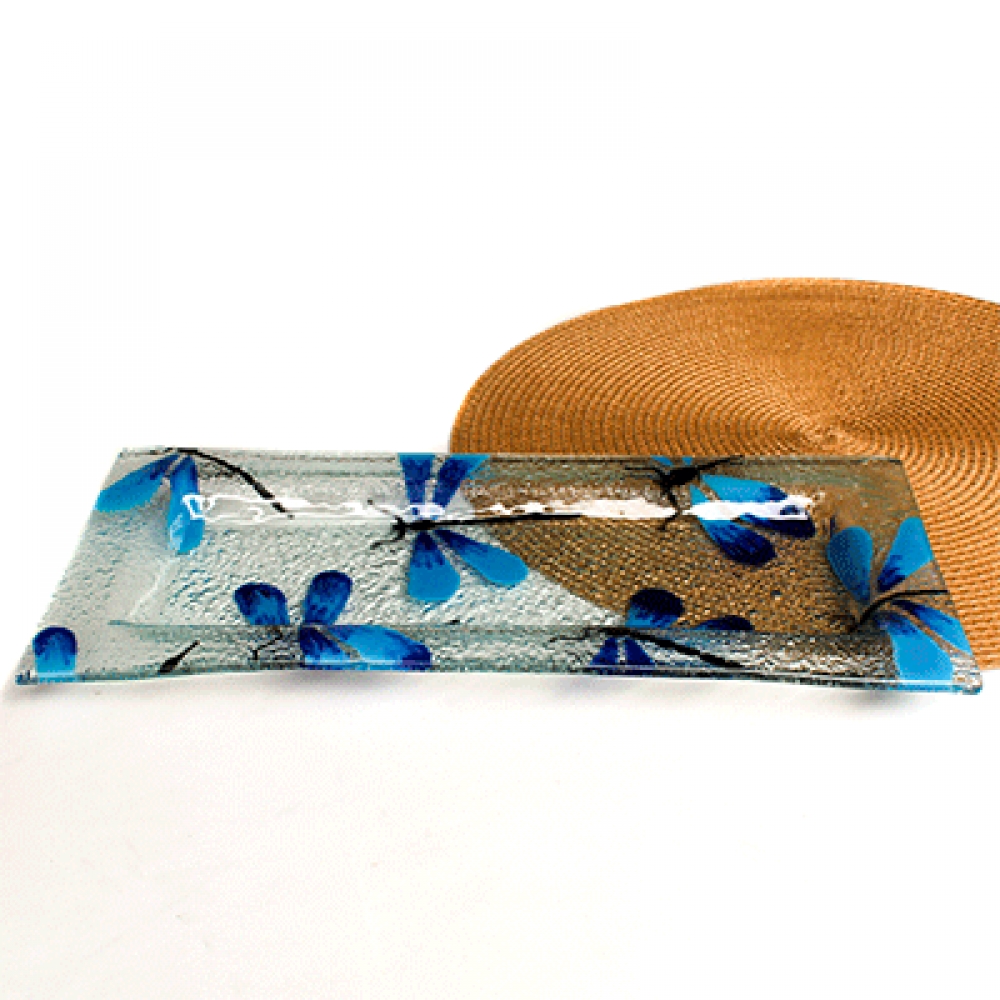 Fuente gamma lib&eacute;llula azul