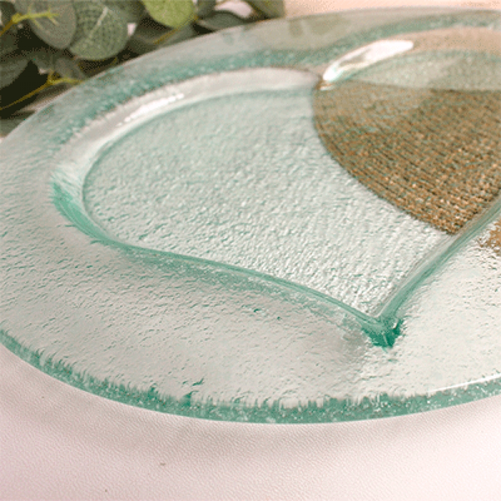 Plato Fuente circular coraz&Atilde;&sup3;n