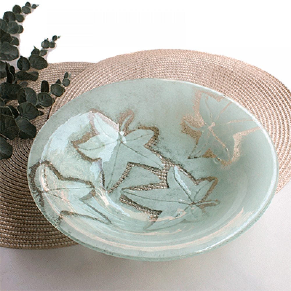 Ensaladera umanku hojas blancas