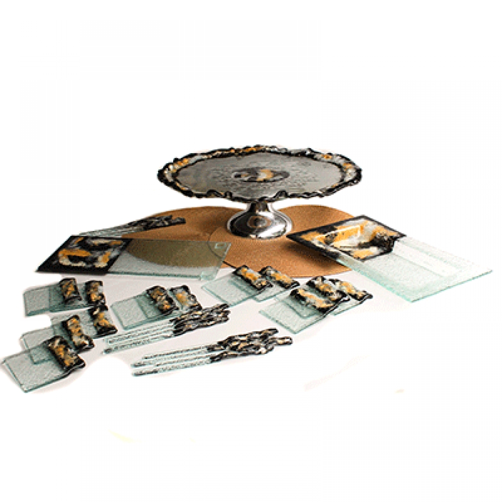 Porta tortas relieves