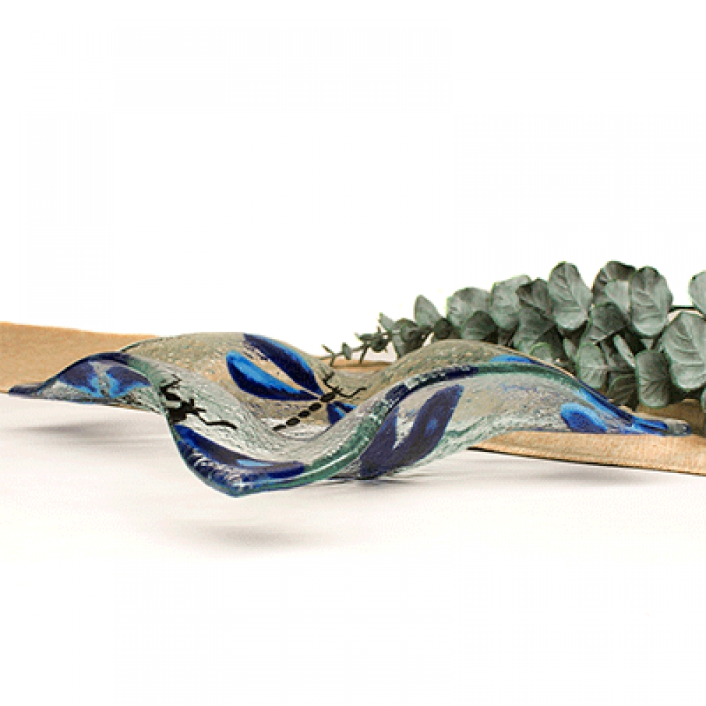 Pañuelo libélula azul