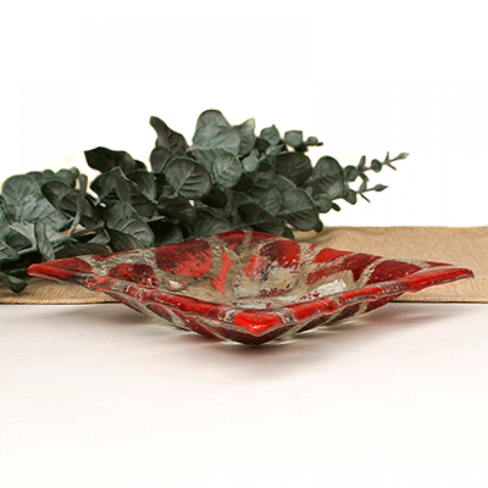 Plato decorativo multiusos leafs