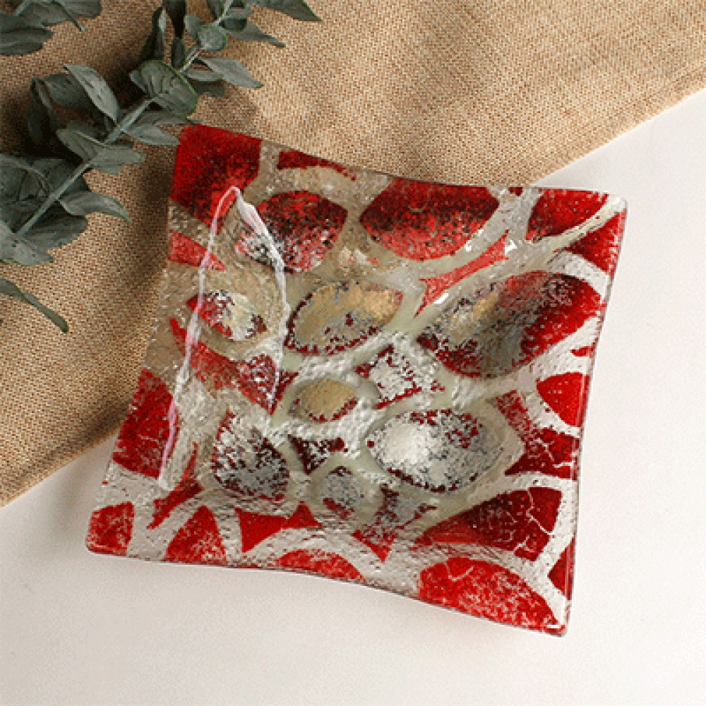 Plato decorativo multiusos leafs