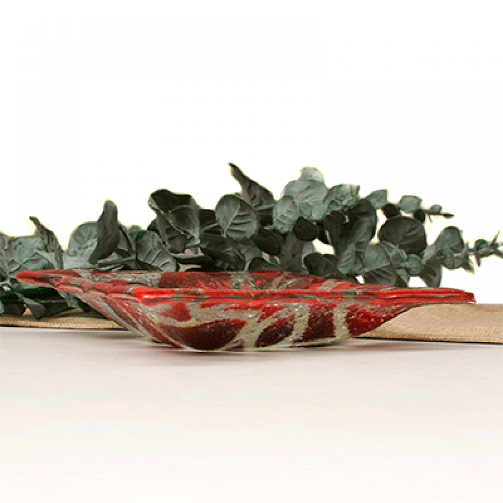 Plato decorativo multiusos leafs