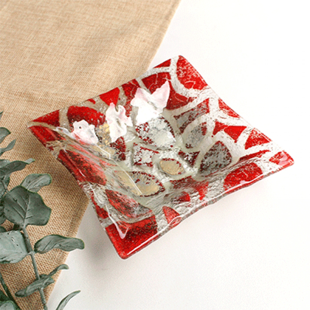 Plato decorativo multiusos leafs