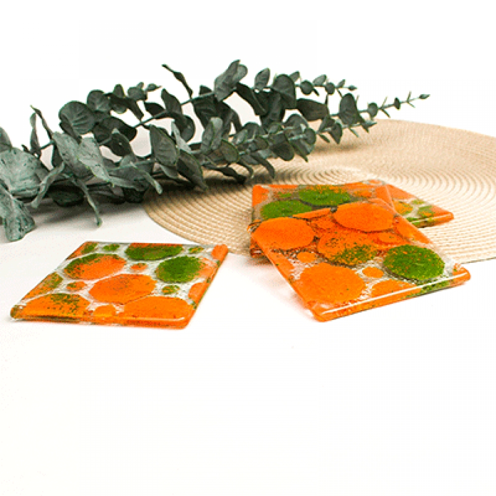 Posavasos rumi naranja
