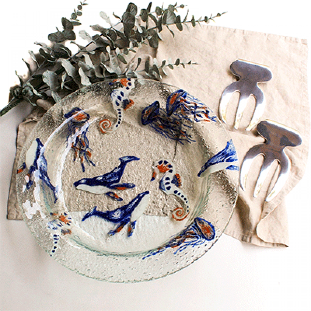 Ensaladera tinirur ballenas