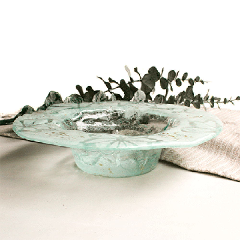 Bowl rustico mariposa blanca