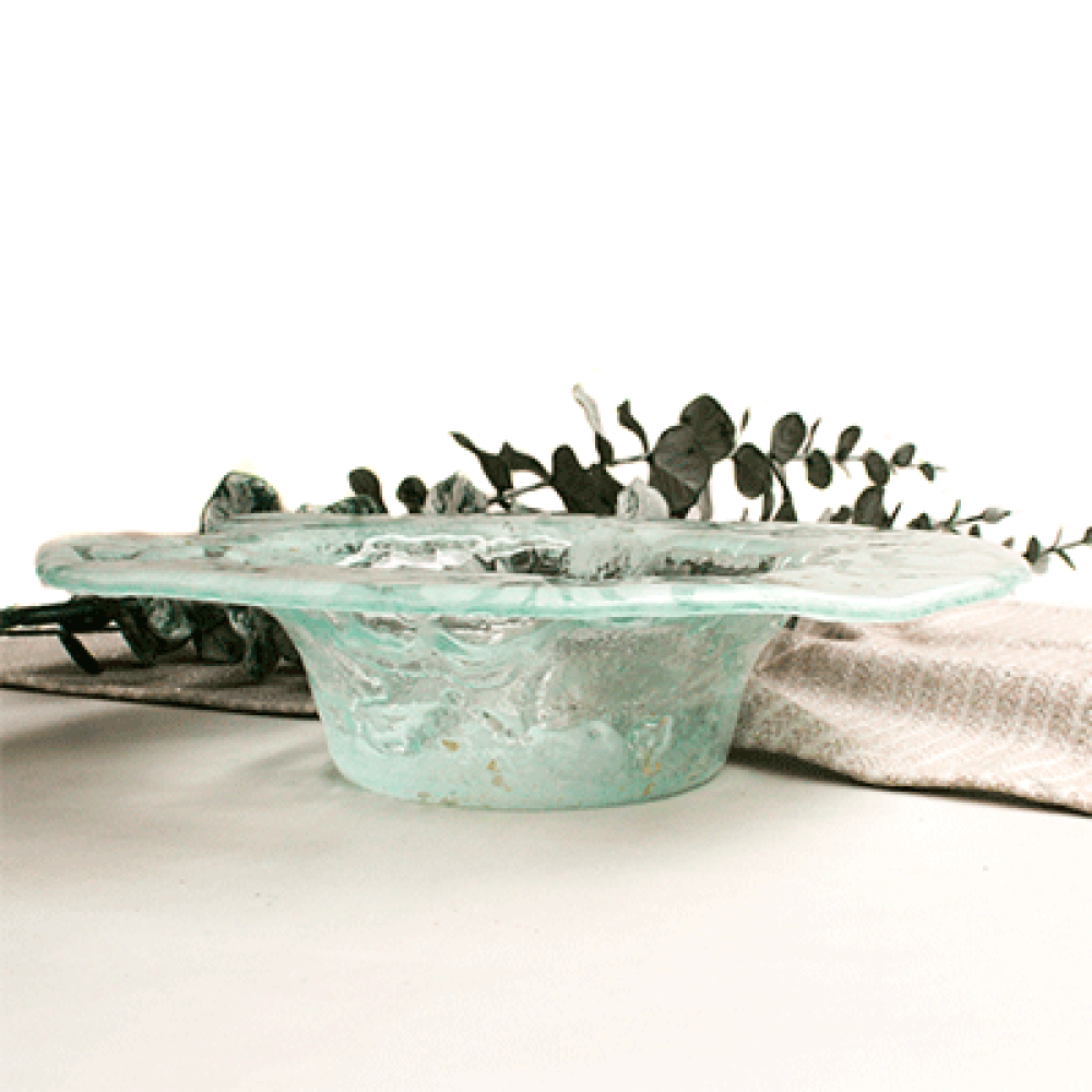Bowl rustico mariposa blanca
