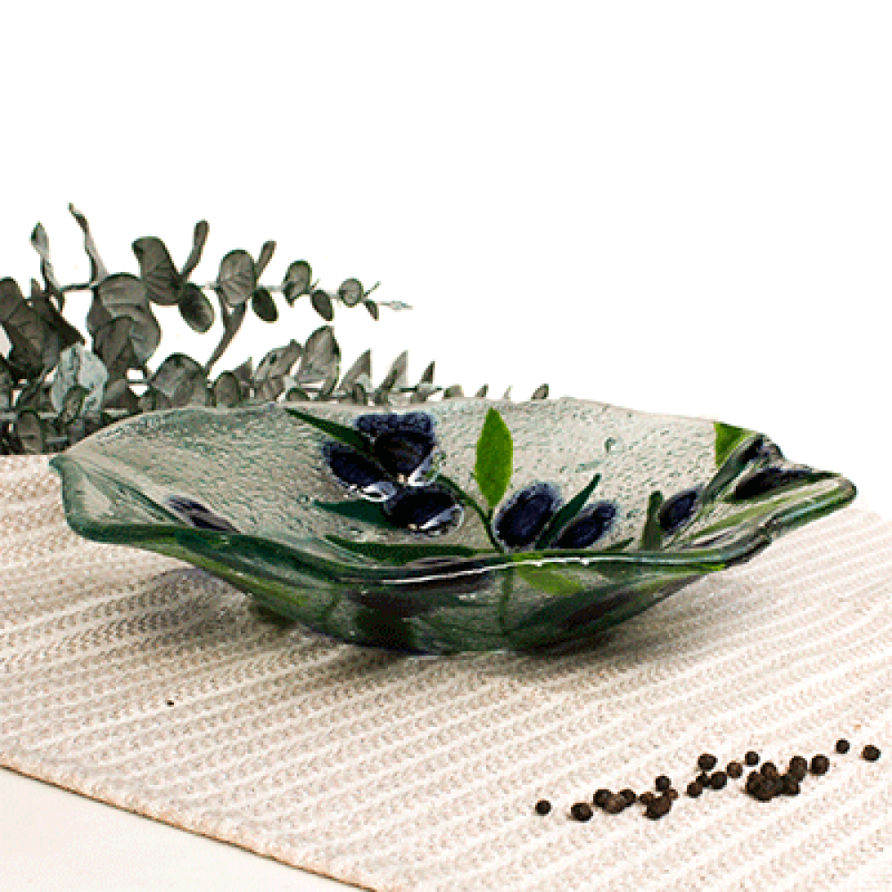 Bowl ensaladera ondas aceitunas