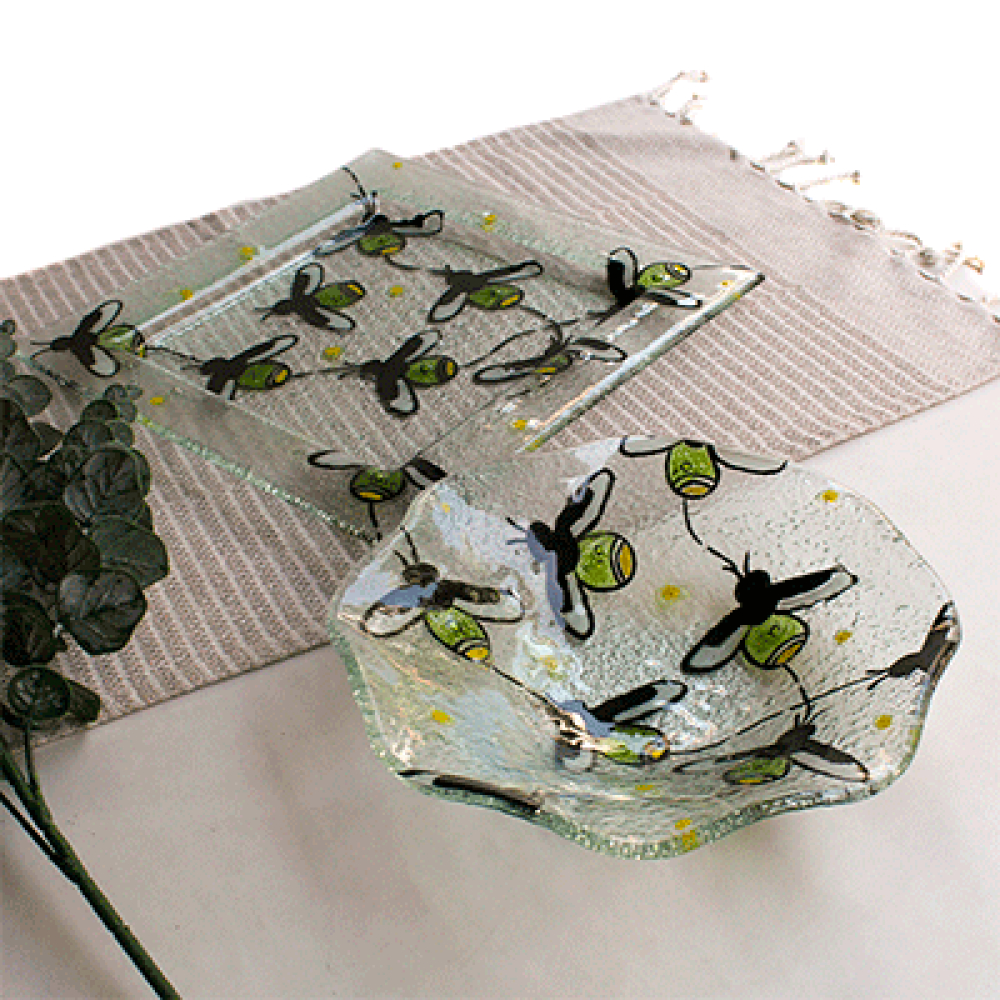 bowl ensaladera ondas luci&eacute;rnaga