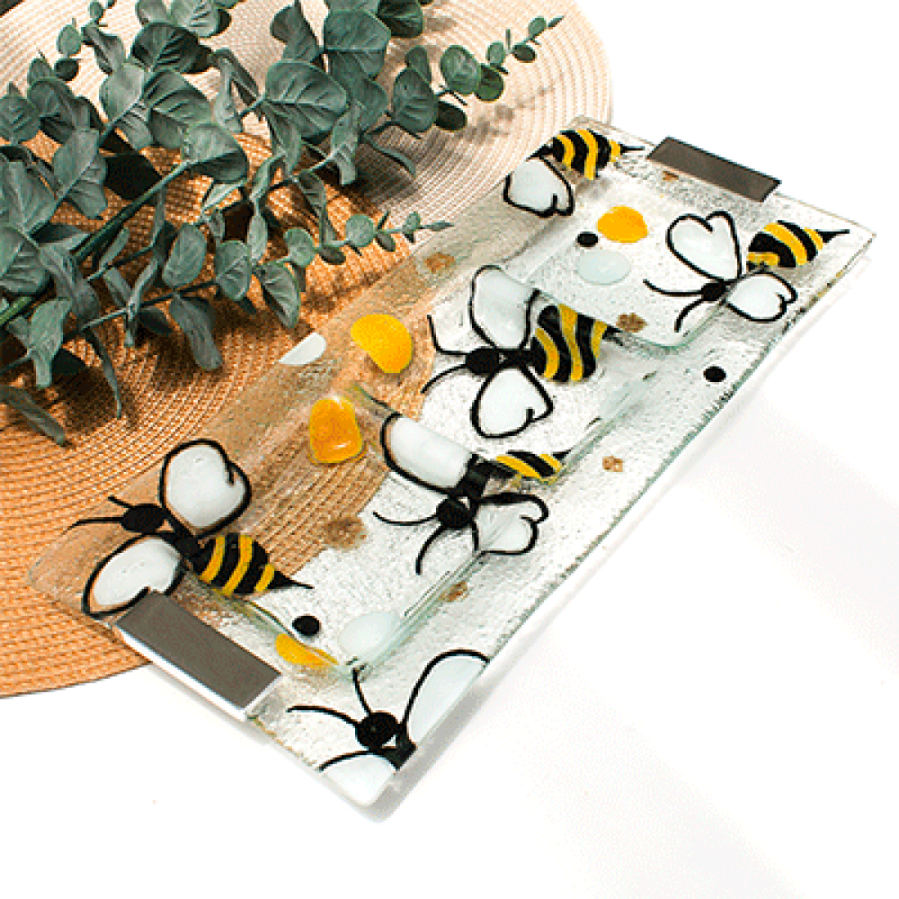 fuente rho abejas con apliques