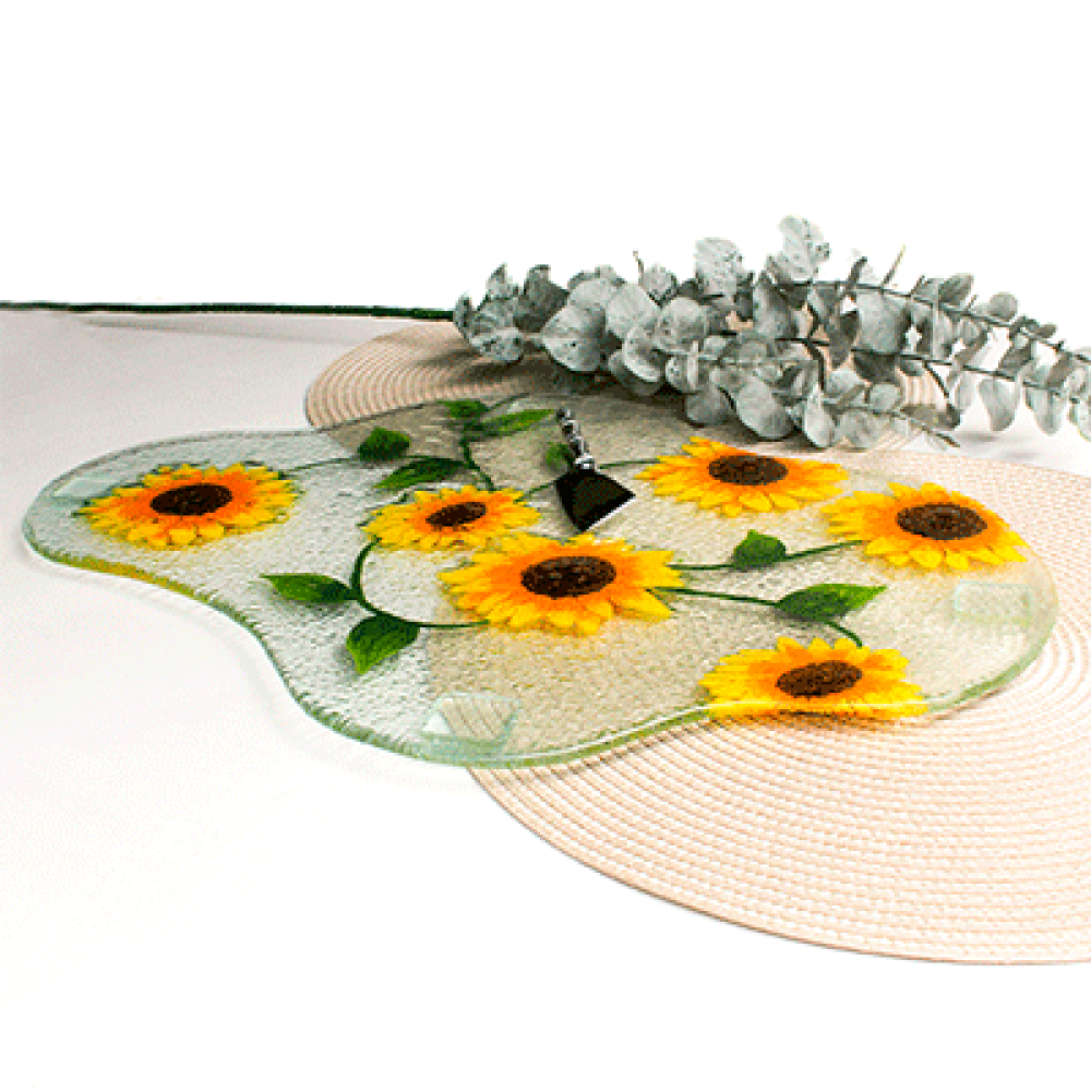 tabla irregular girasoles