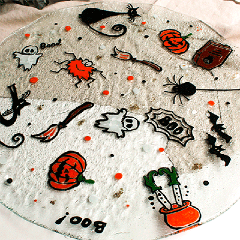 porta tortas halloween