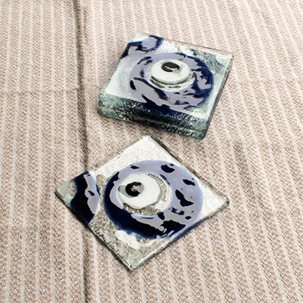 Posavasos ojo turco azul