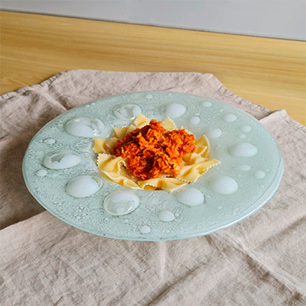 Bowl Kaylla burbuja blanca