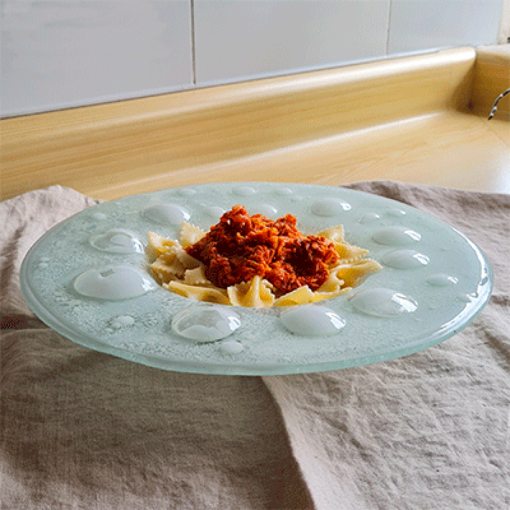 Bowl Kaylla burbuja blanca