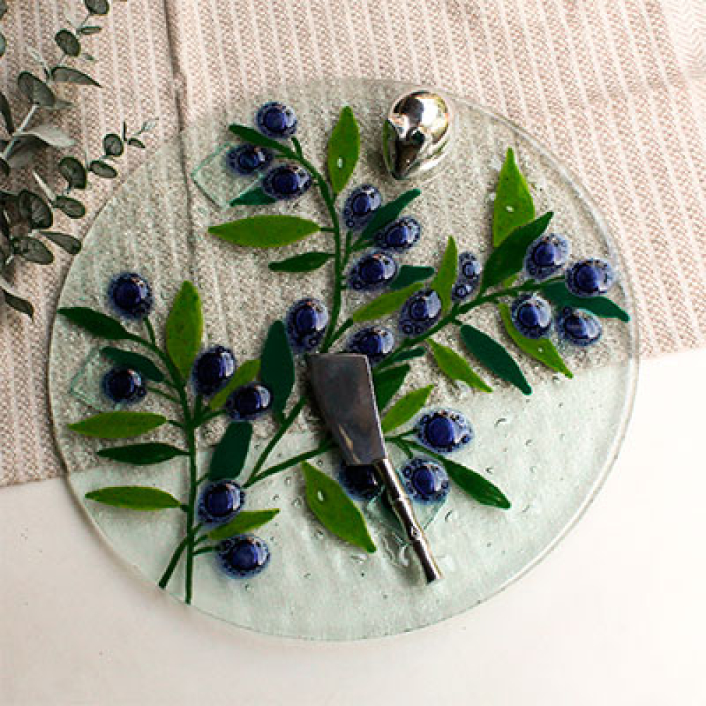 tabla para servir grande olivos