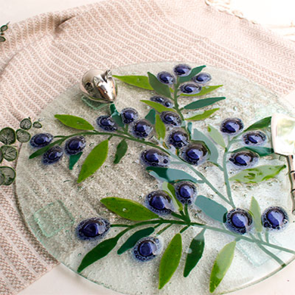 tabla para servir grande olivos