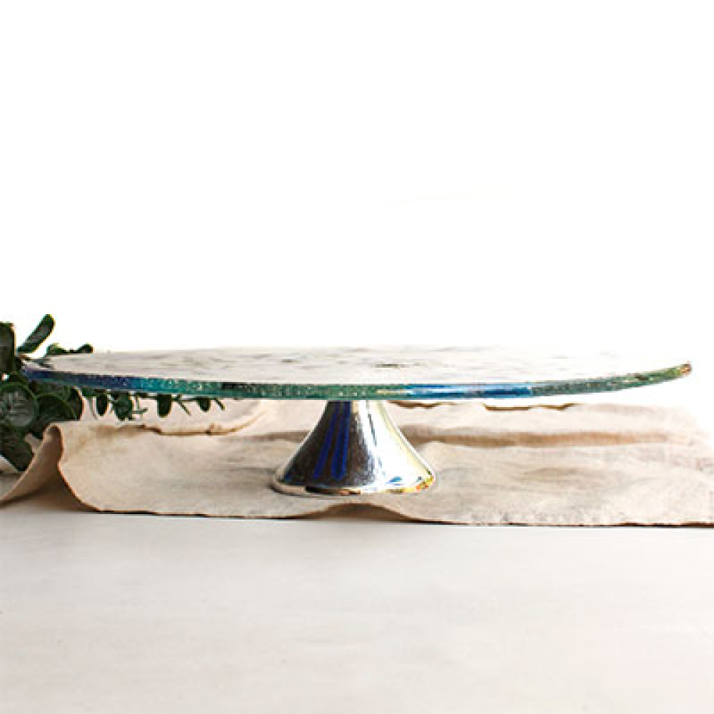 Porta tortas lib&eacute;lula azul