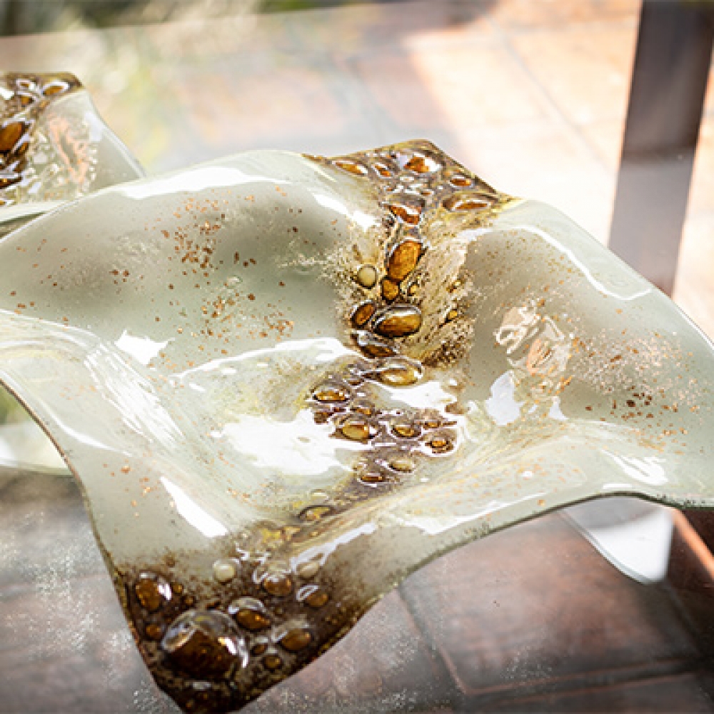 Centro de mesa pañuelo chispas