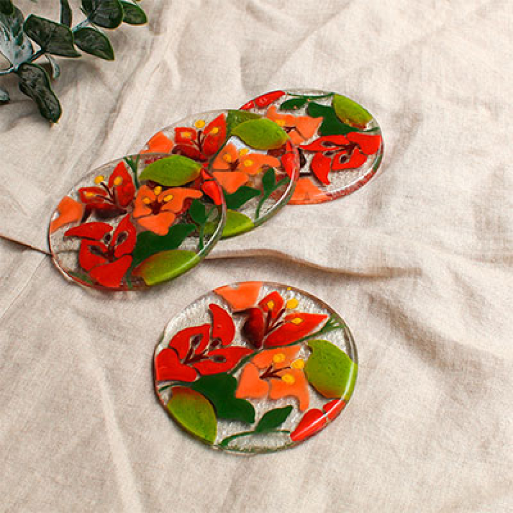 posavasos circular panqara bugambilla