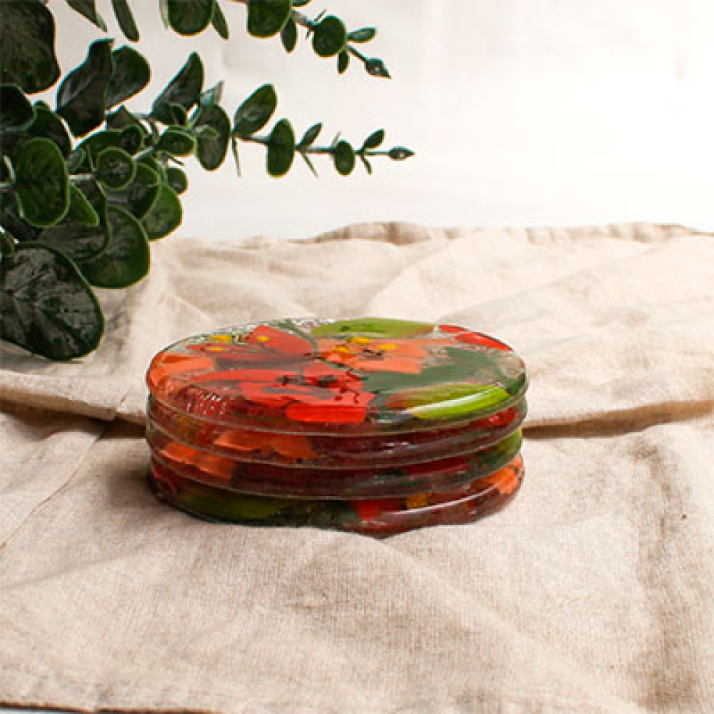 posavasos circular panqara bugambilla