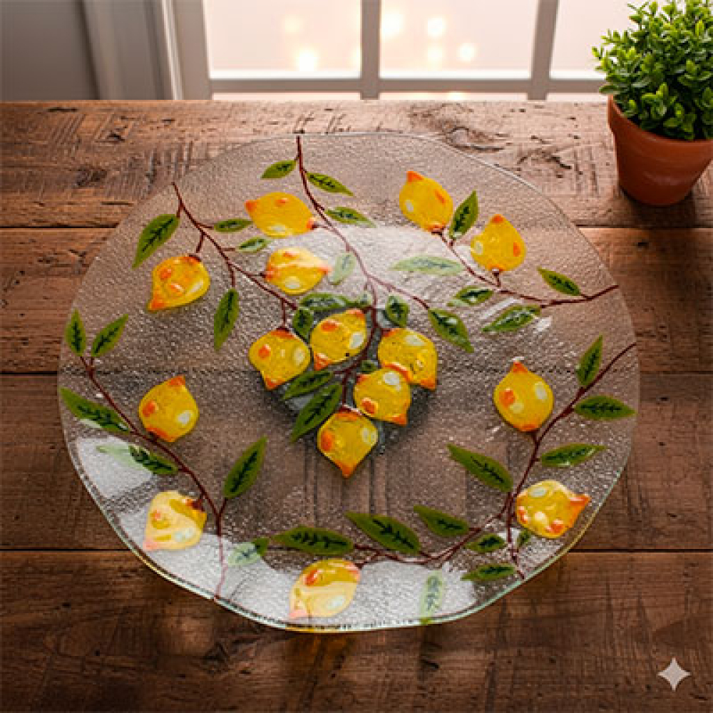 porta tortas limones