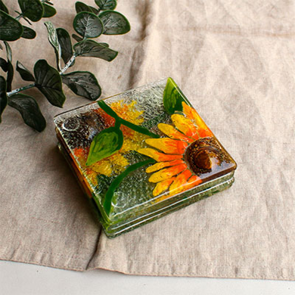 Posavasos girasoles