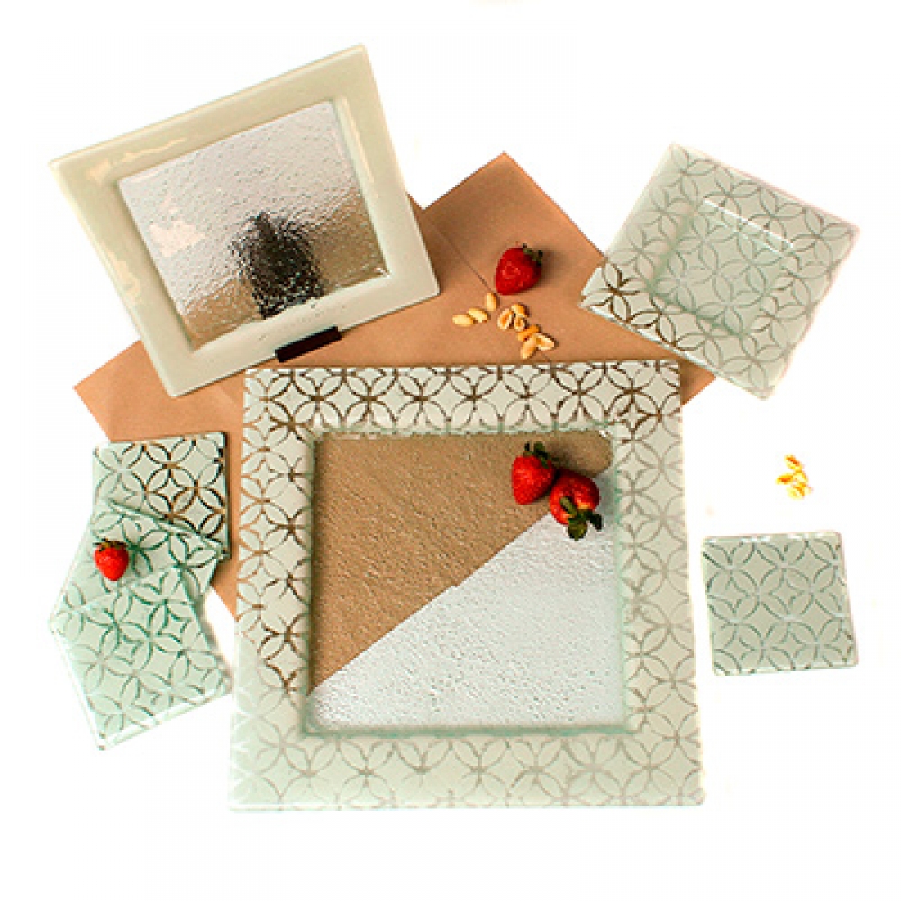 Plato de entrada/postre celos&iacute;a