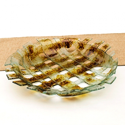 Centro de mesa calados caramel