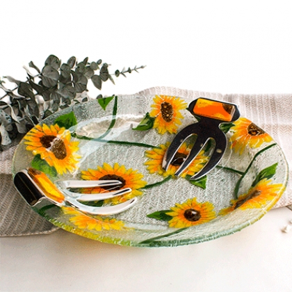 Ensaladera tinirur girasoles